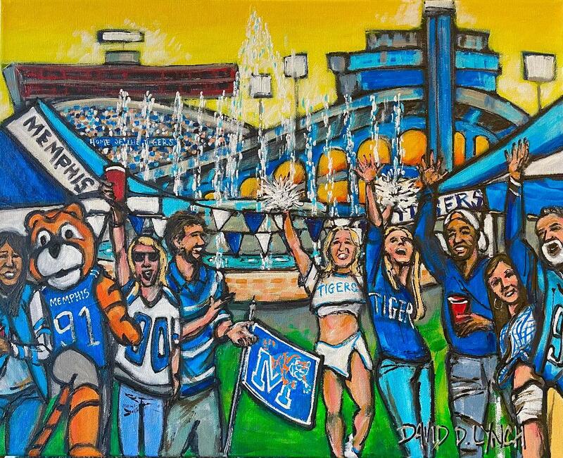 "Tiger Lane" Print by David Lynch