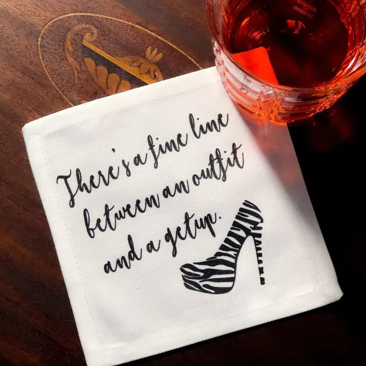 Cotton Coasters with Multiple Funny Classic Southern Sayings