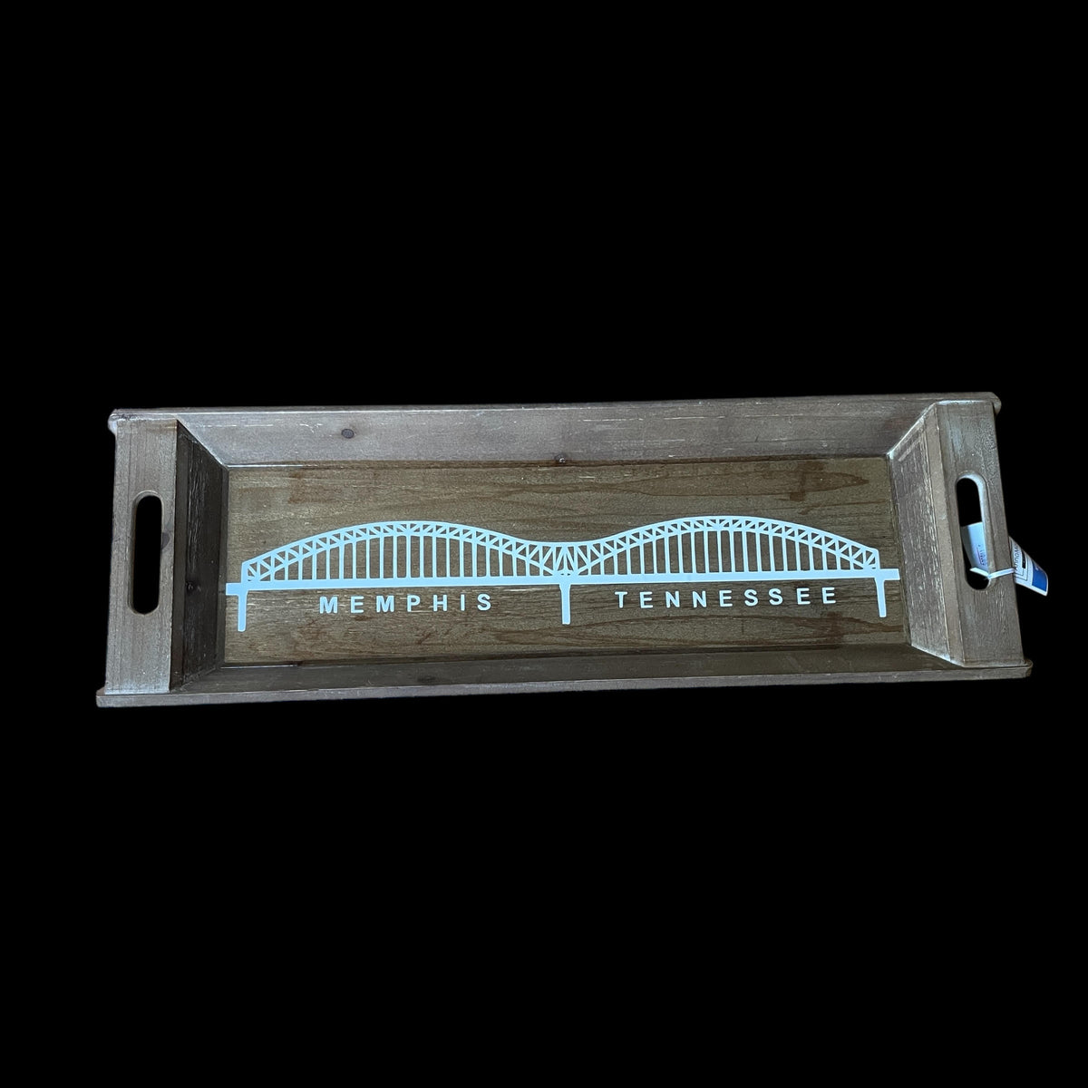 Memphis, Tennessee Wooden Tray:  Local artist AnnaMade Designs