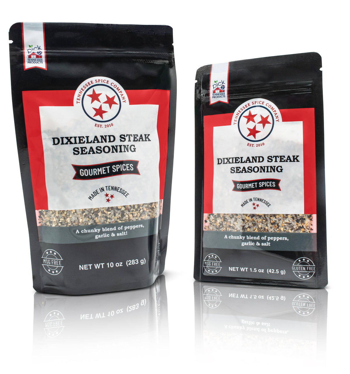 Steak Seasoning Mini Packs - Dixieland  (TN Spice label)1.5oz