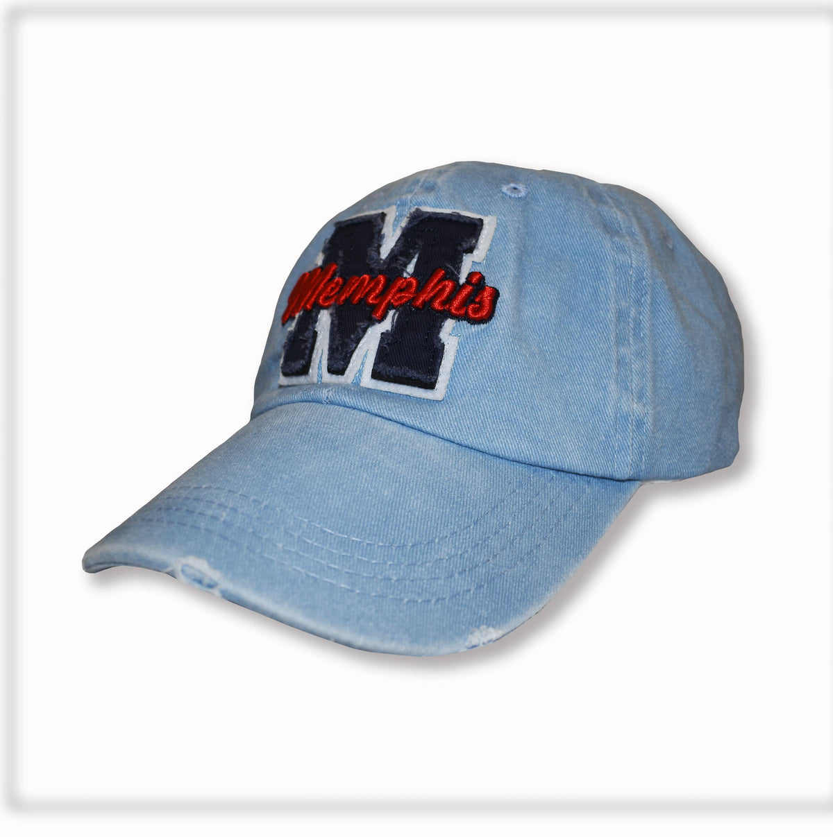 Memphis Cap Blue Denim