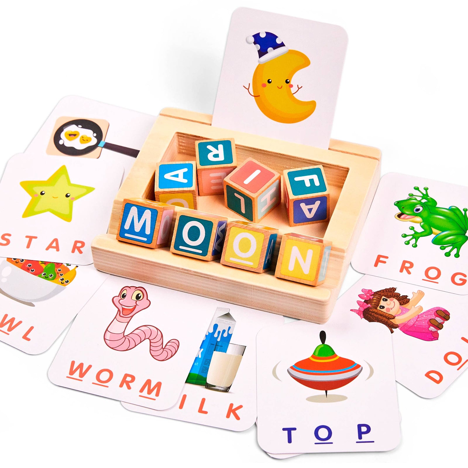Wooden Spelling Game
