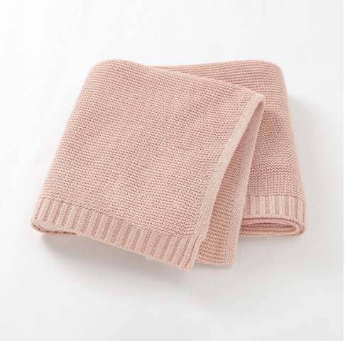 Pink Nap Time Cotton Blankets