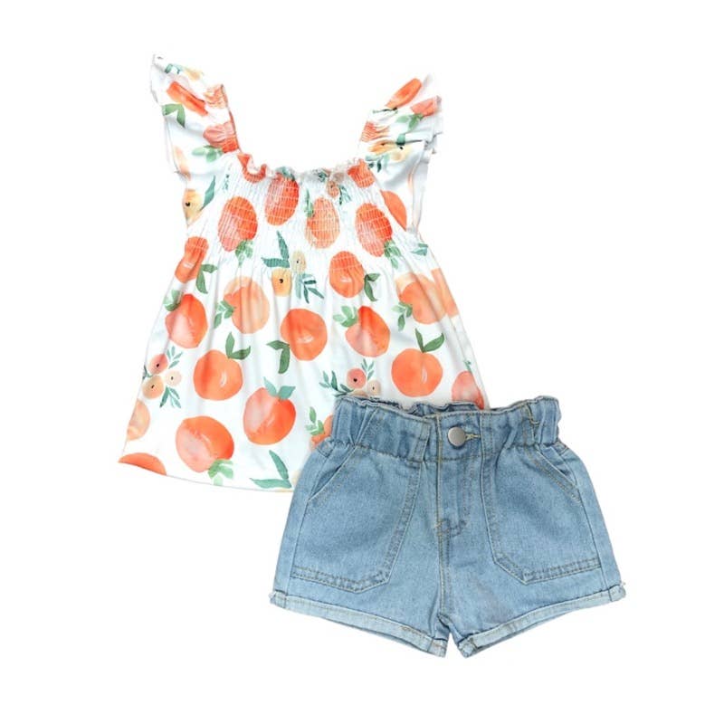 Orange Jean Outfit