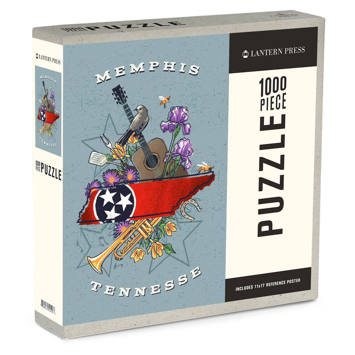 PUZZLE Memphis, Tennessee, State Treasure Trove