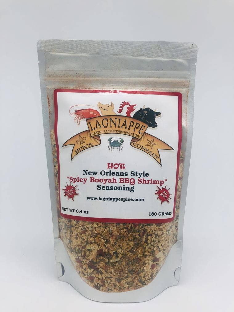 Booyah BBQ Shrimp Seasoning - Hot