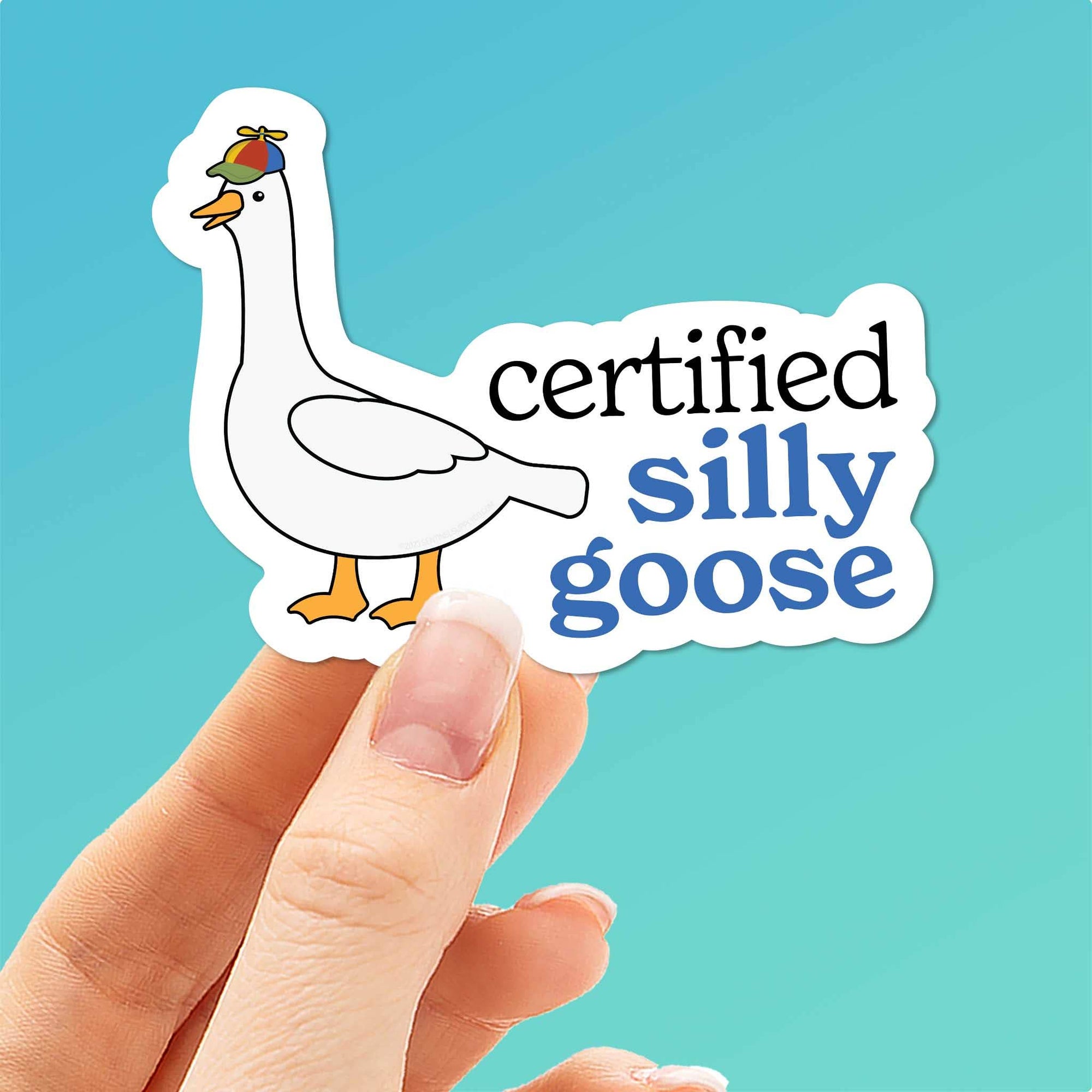 Certified Silly Goose Sticker