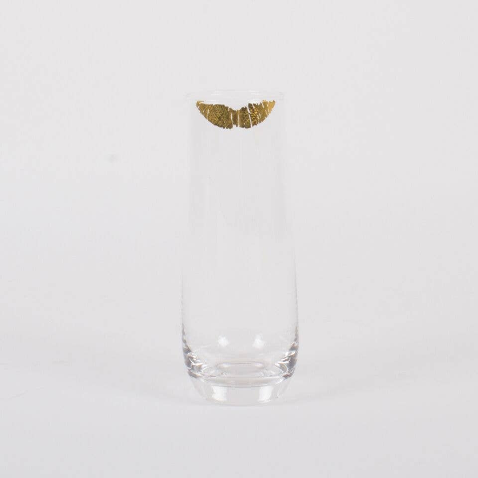 Glasses Gold Kiss Stemless Champagne