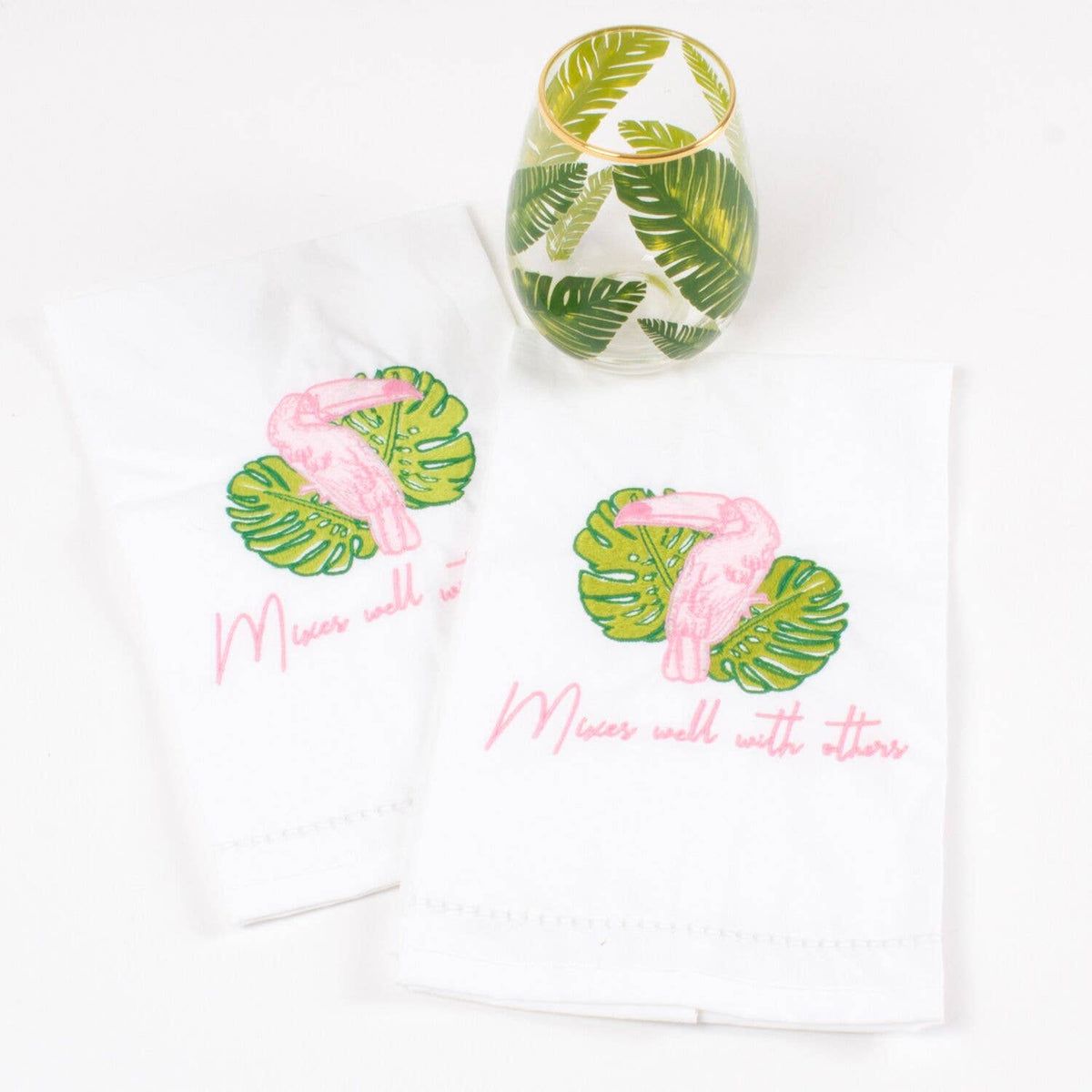 Towel Sets 2pc Bar  - Toucan