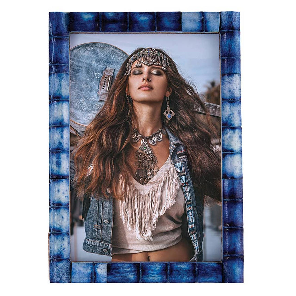 Blue Picture Frame