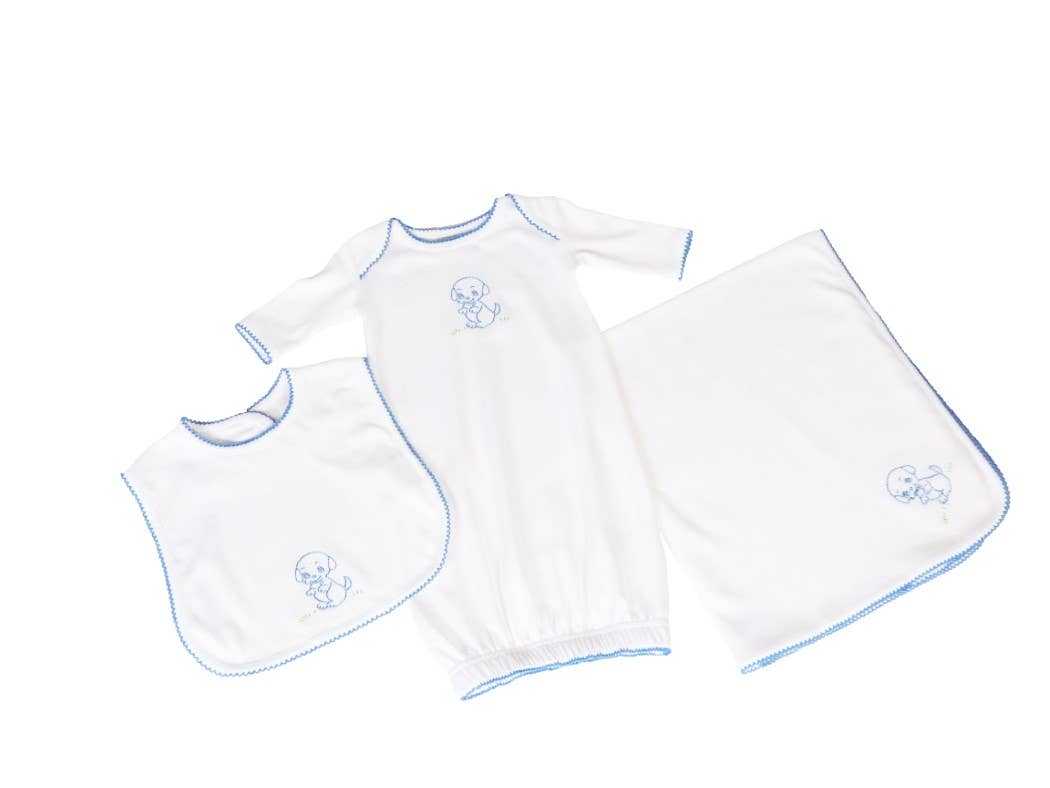 Lambie Layette Pearson Puppy Gift Set!