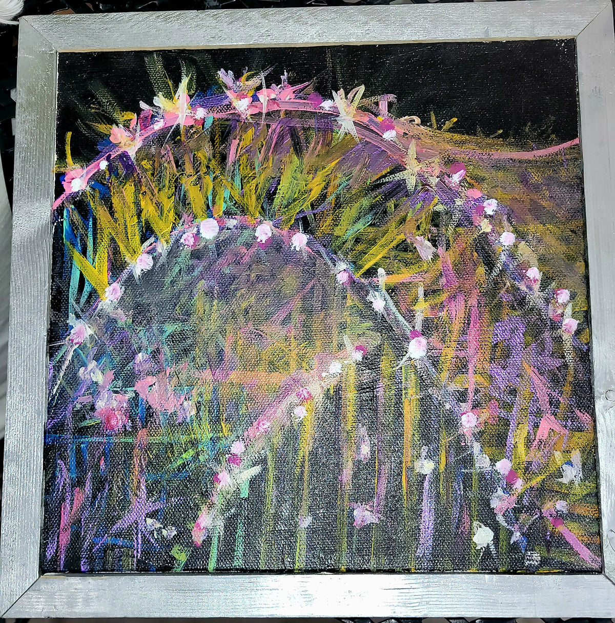 "Memphis Lites small"  Original- Judy Vandergrift