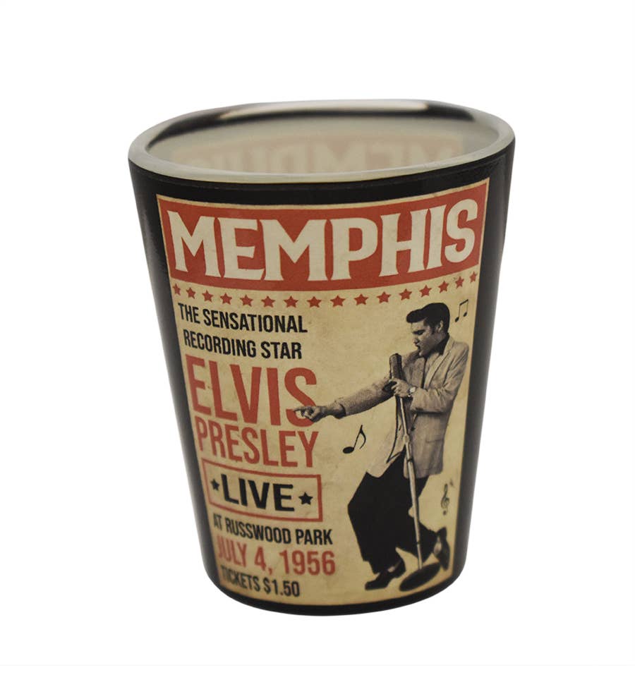 Elvis Shot Glass