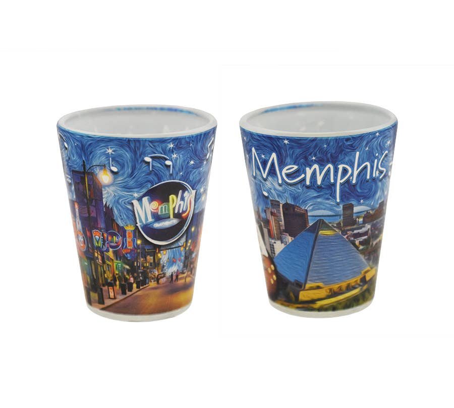 Memphis Shot Glass