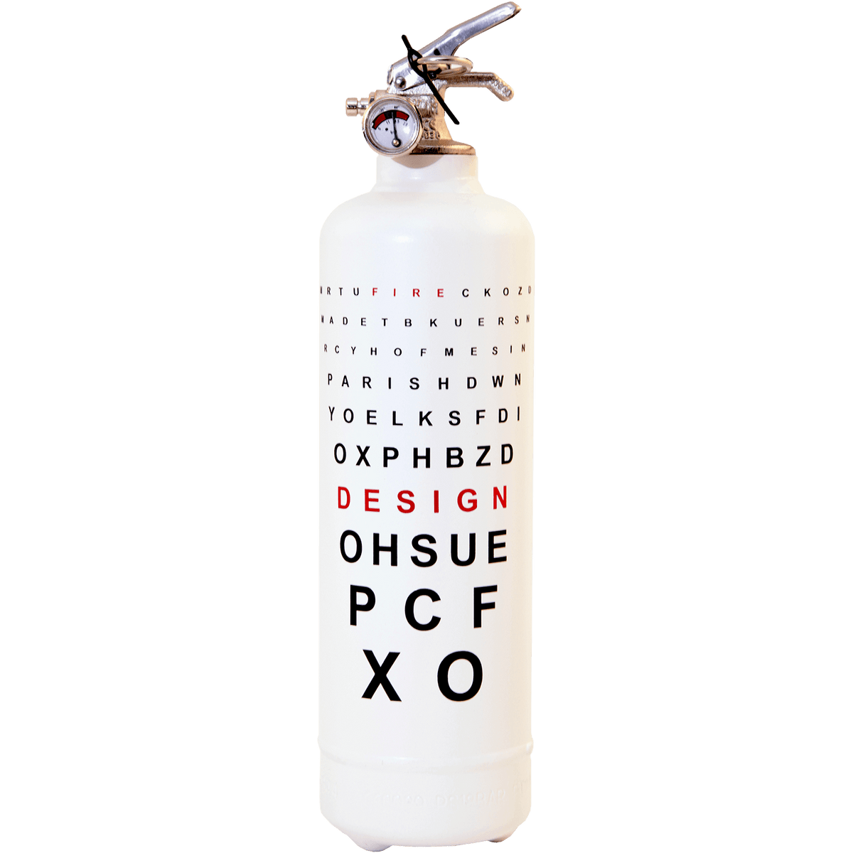OPHTHALMIC design fire extinguisher