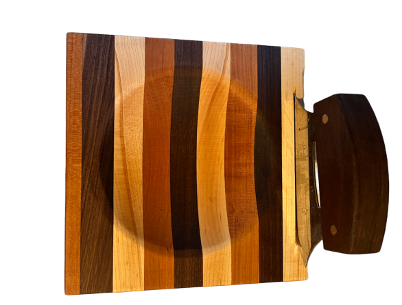 Ulu Cutting Board And Knife