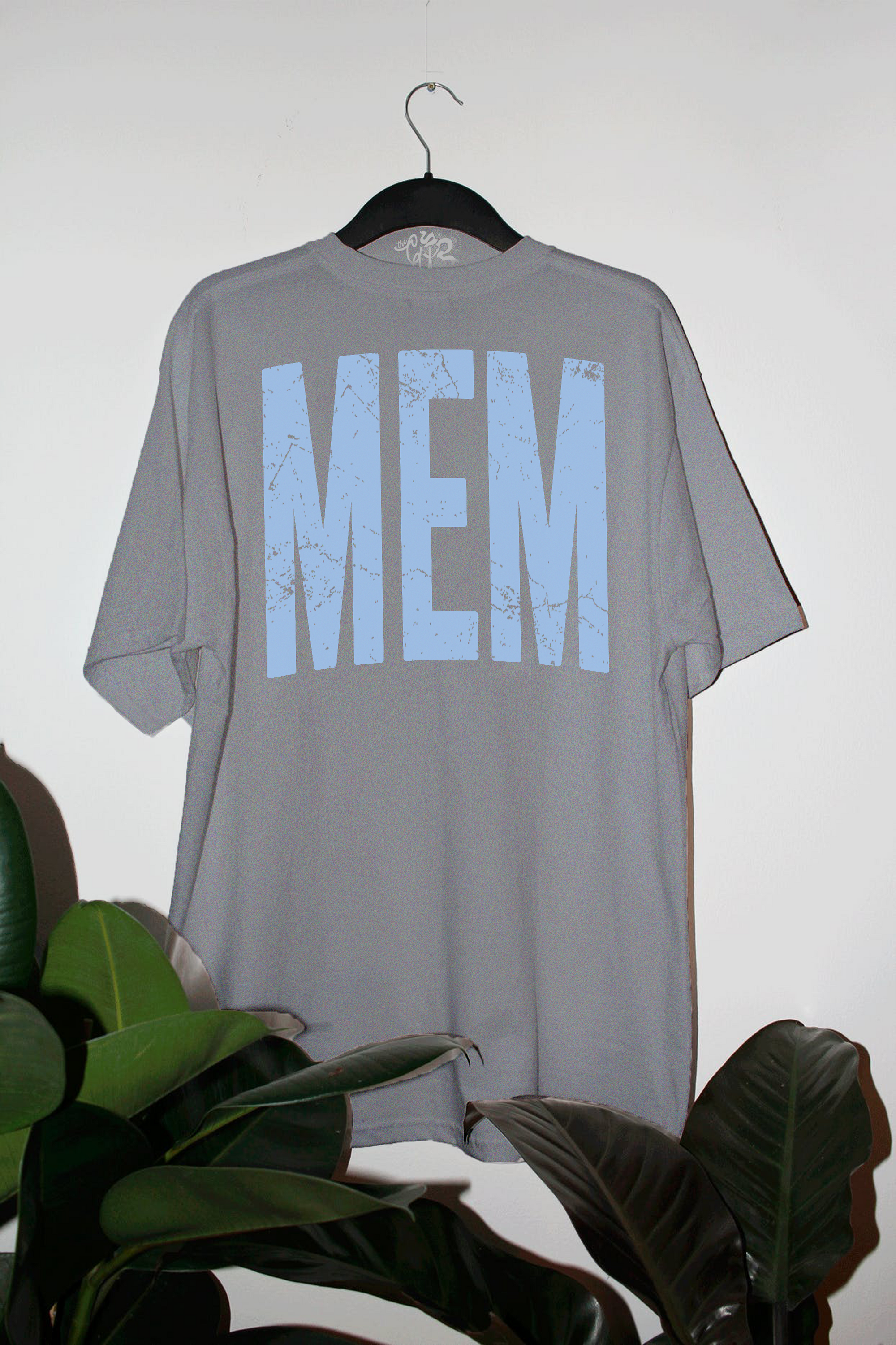 Oversized MEM T Shirt (Gray) MEMPHIS T SHIRT