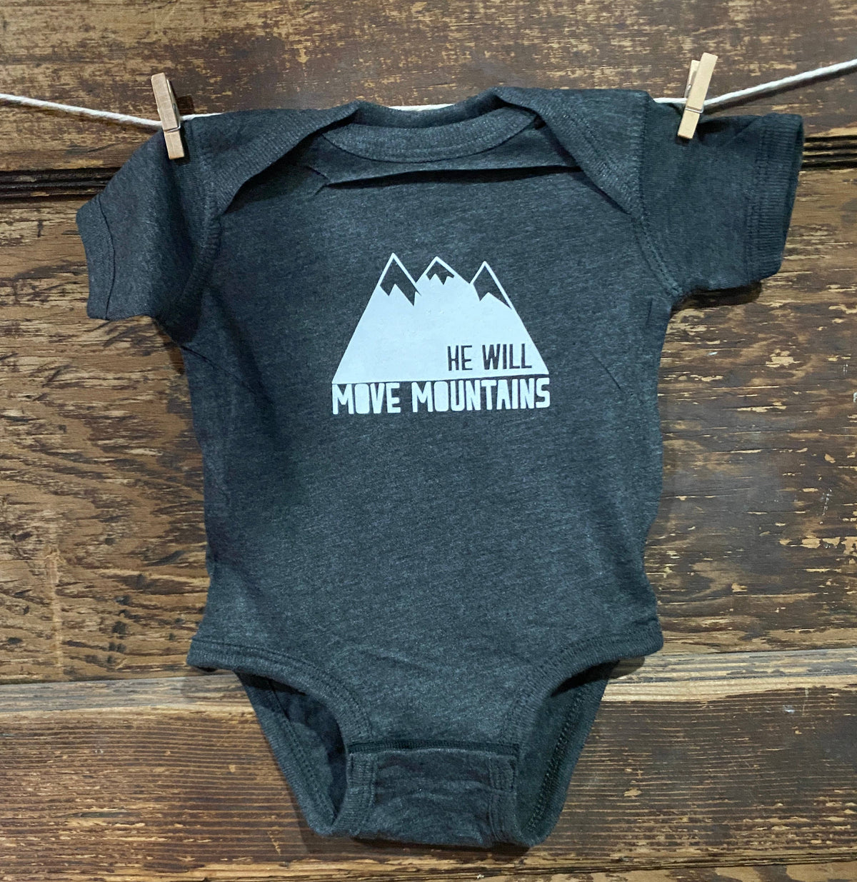 He Will Onesie