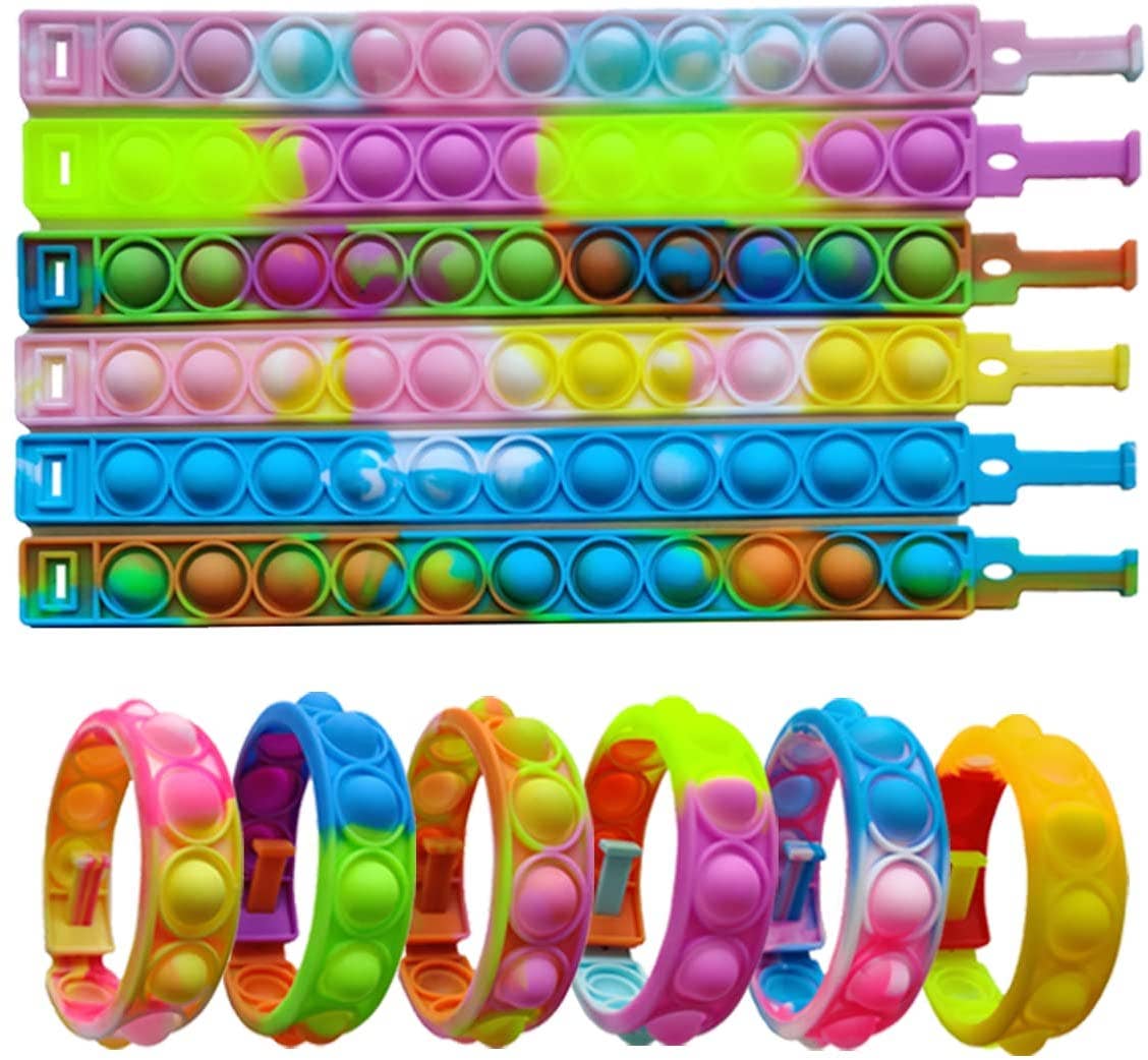 Wrist Band Pop Toy Hand Finger Press Toy