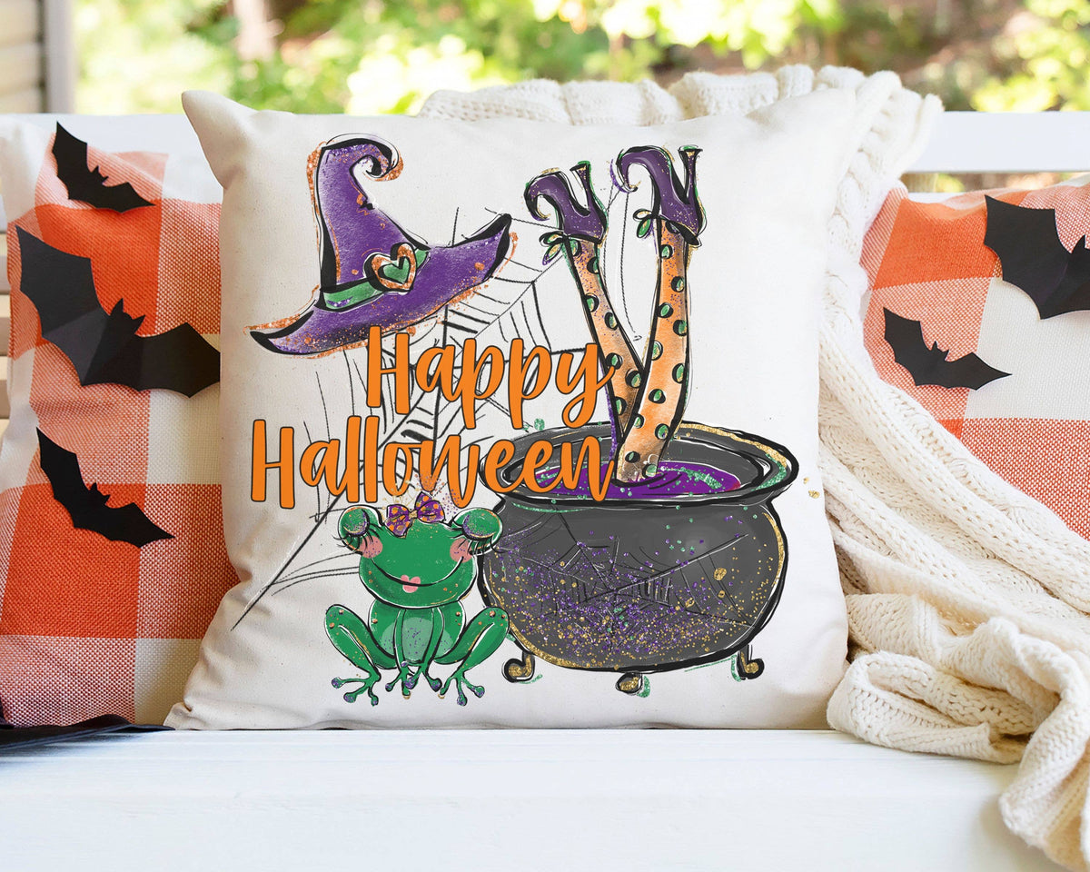 Happy Halloween pillow cover