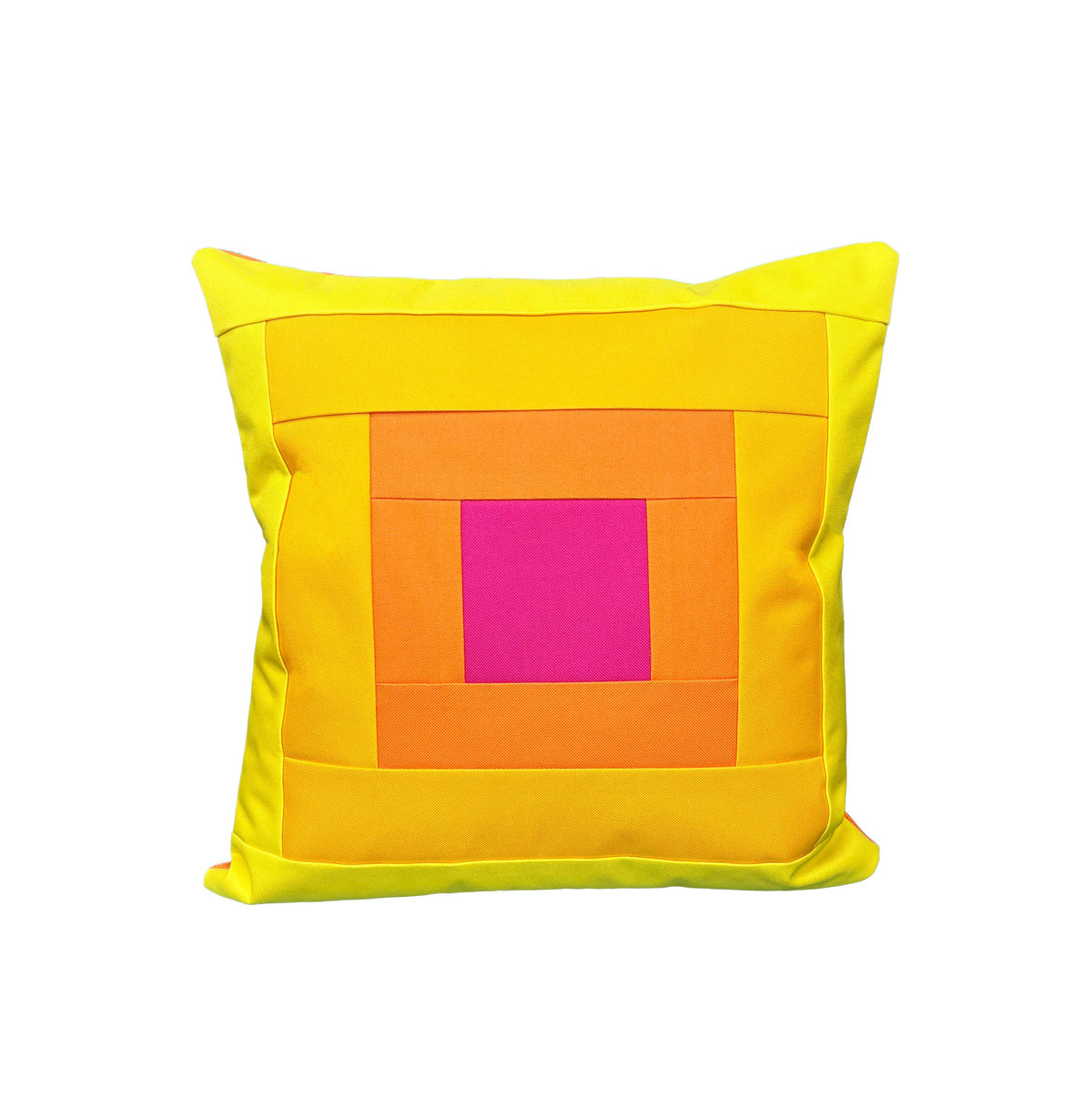 Outdoor Pillow Cover in "Sunrise" Colorway: Case + Polyfill Insert