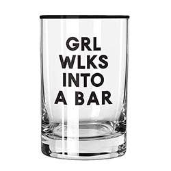 Rocks Glass - Grl Wlks Into