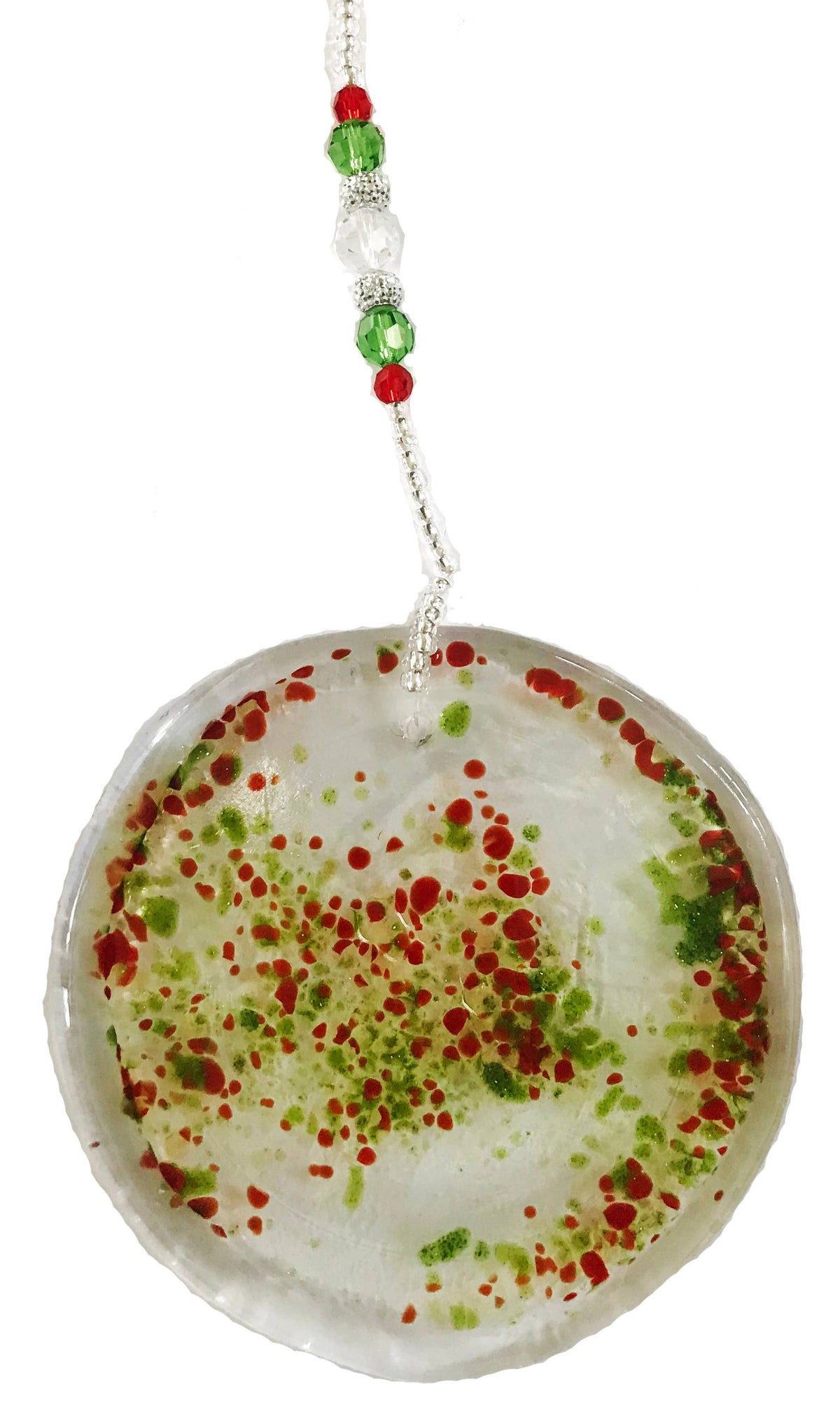Sun Catcher - Red &amp; Green
