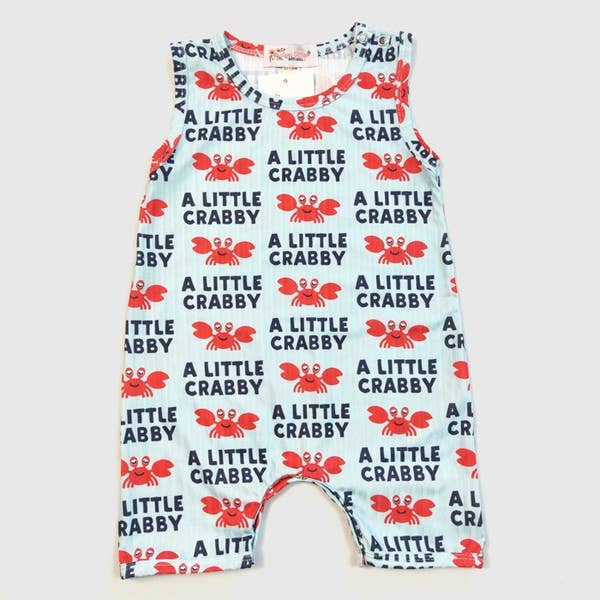 Little Crabby Baby Summer Romper