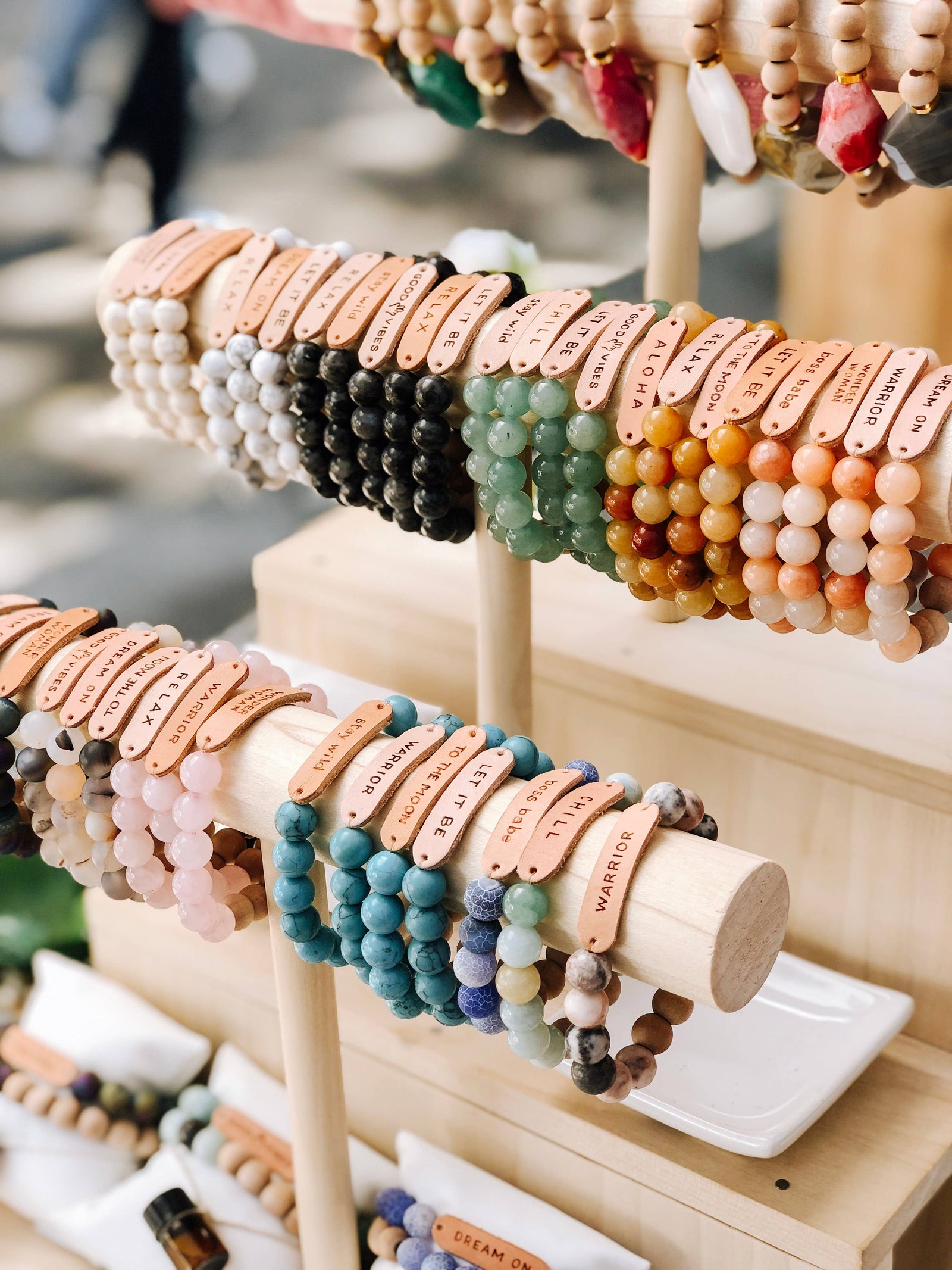 Oil-Diffusing Bracelets