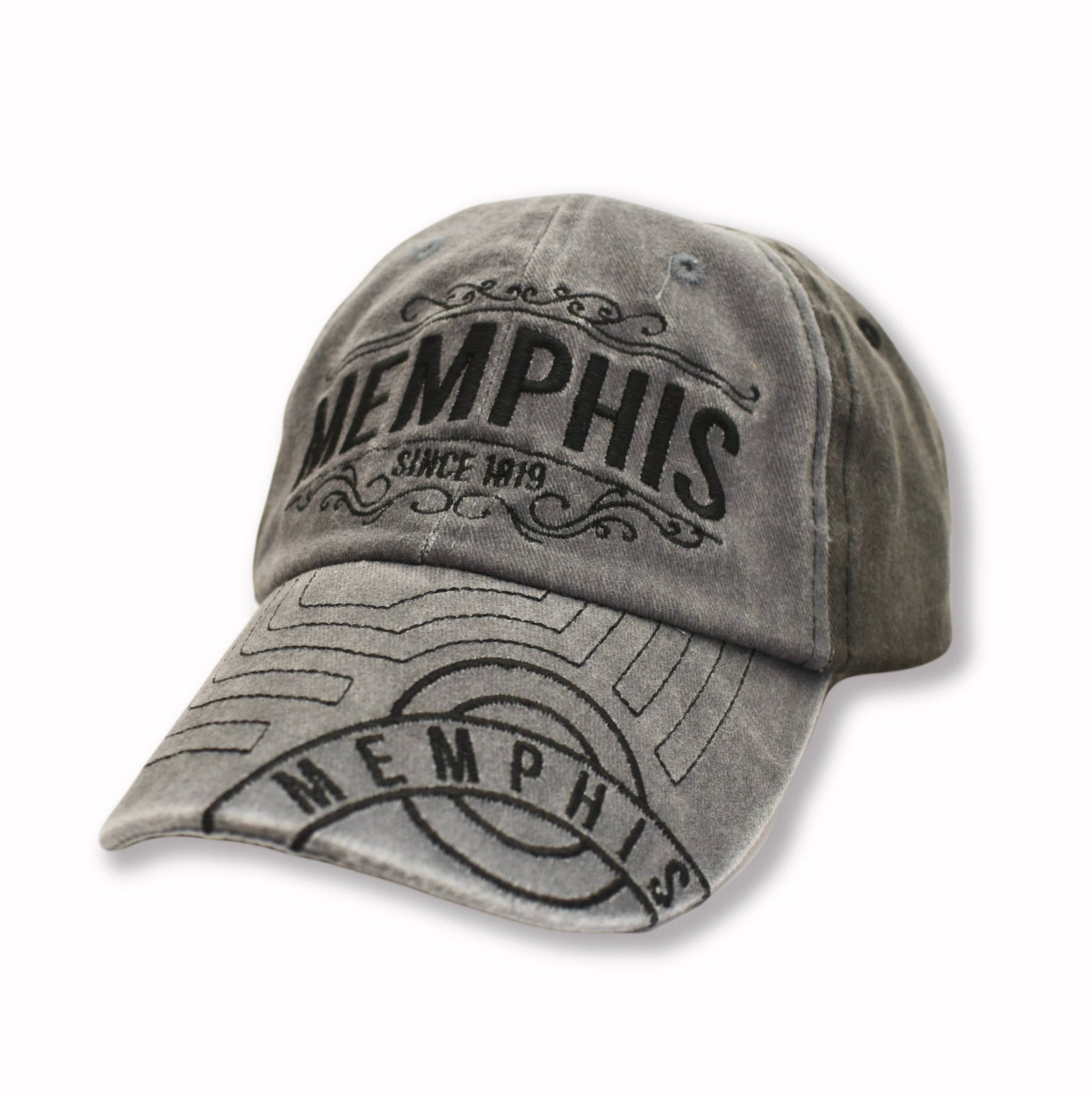 Memphis Hat - Gray And Black Since 1819