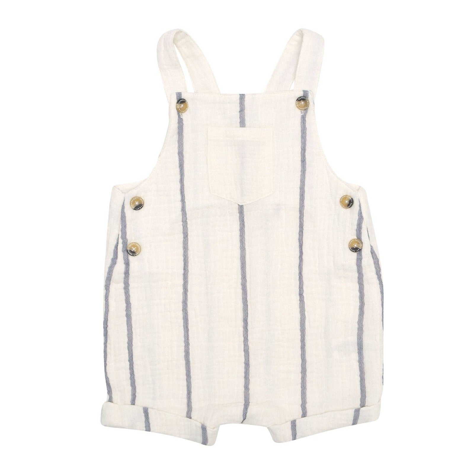 Parker Romper in Navy Stripe