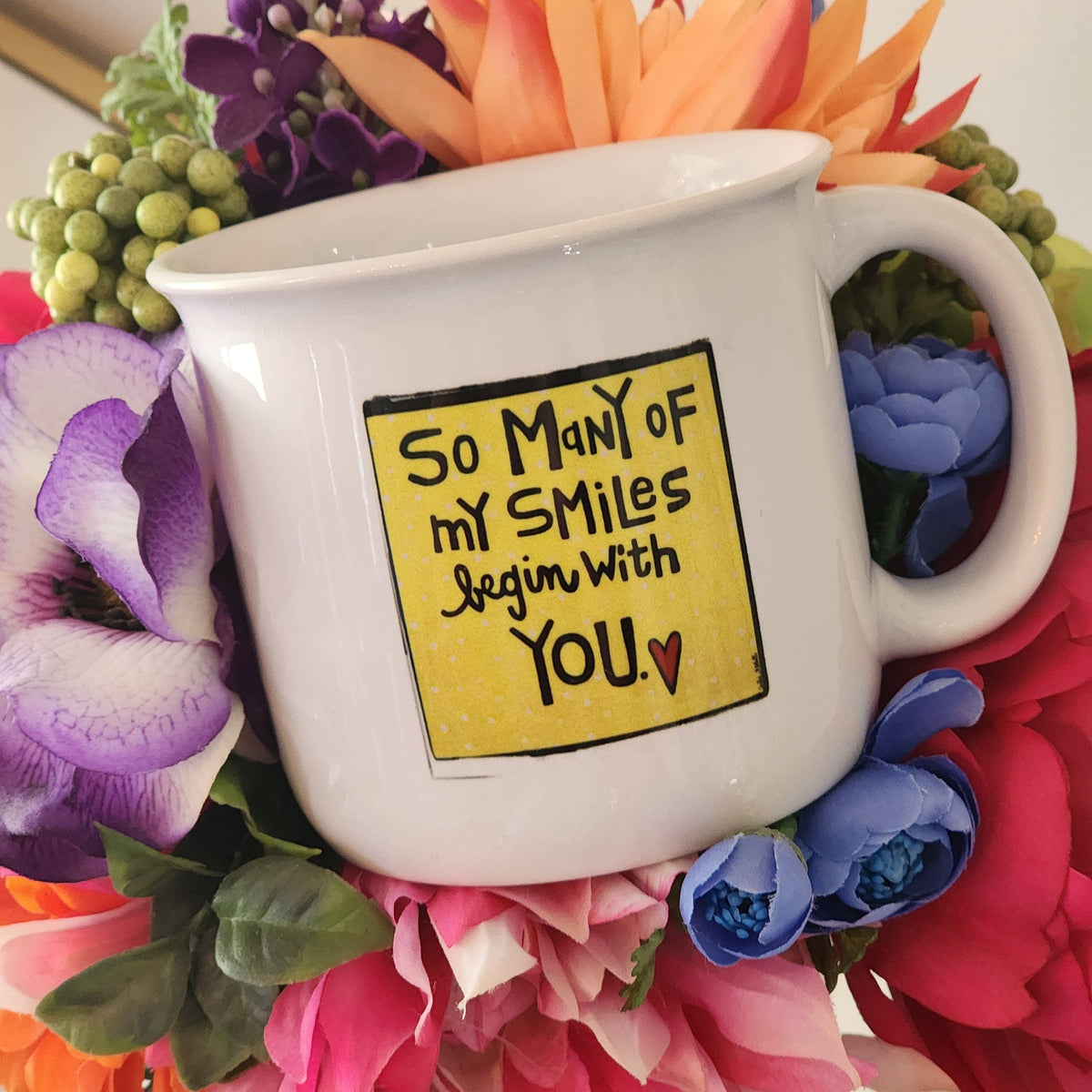 So Many Smiles Campfire Mug