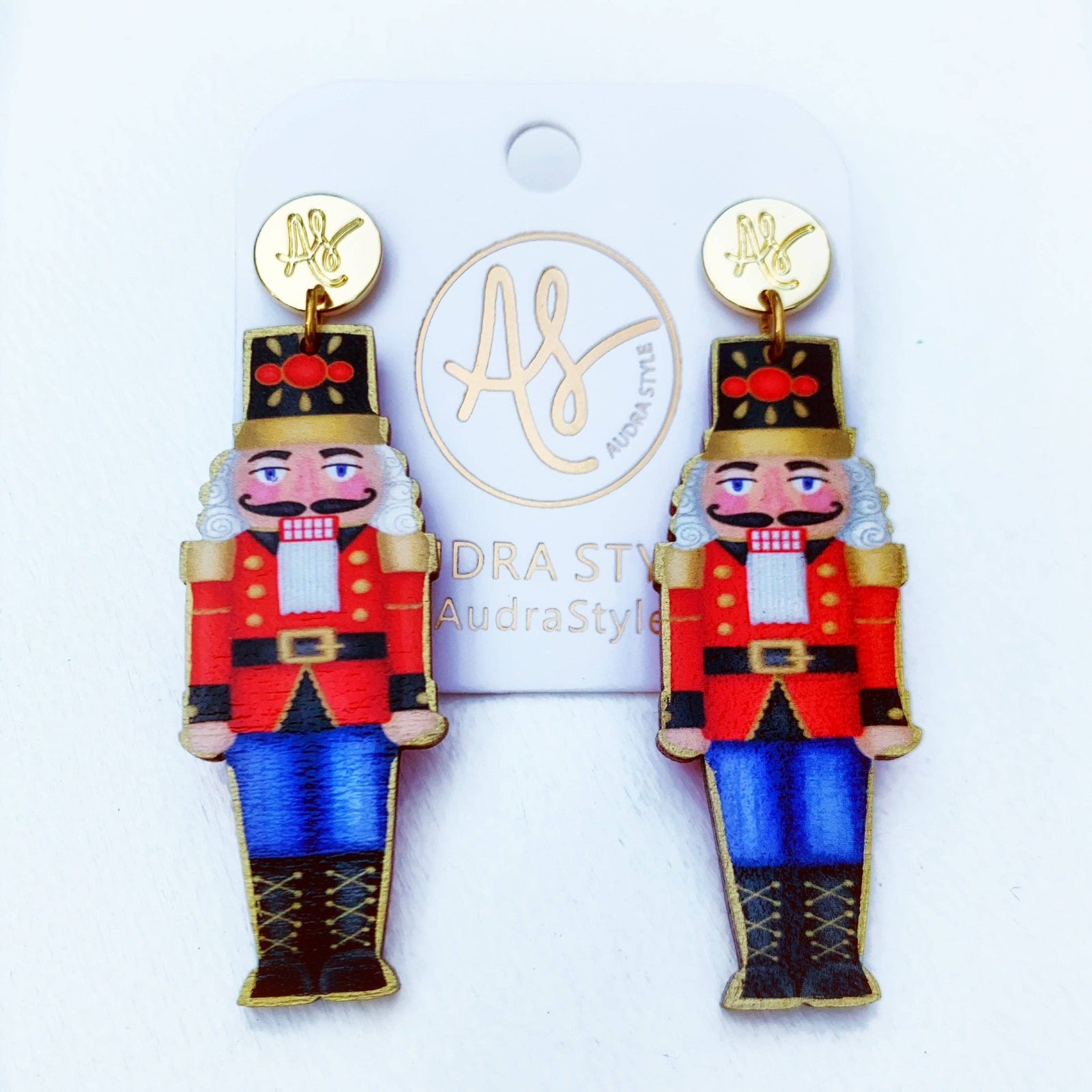 Christmas Nutcracker Dangle Earrings