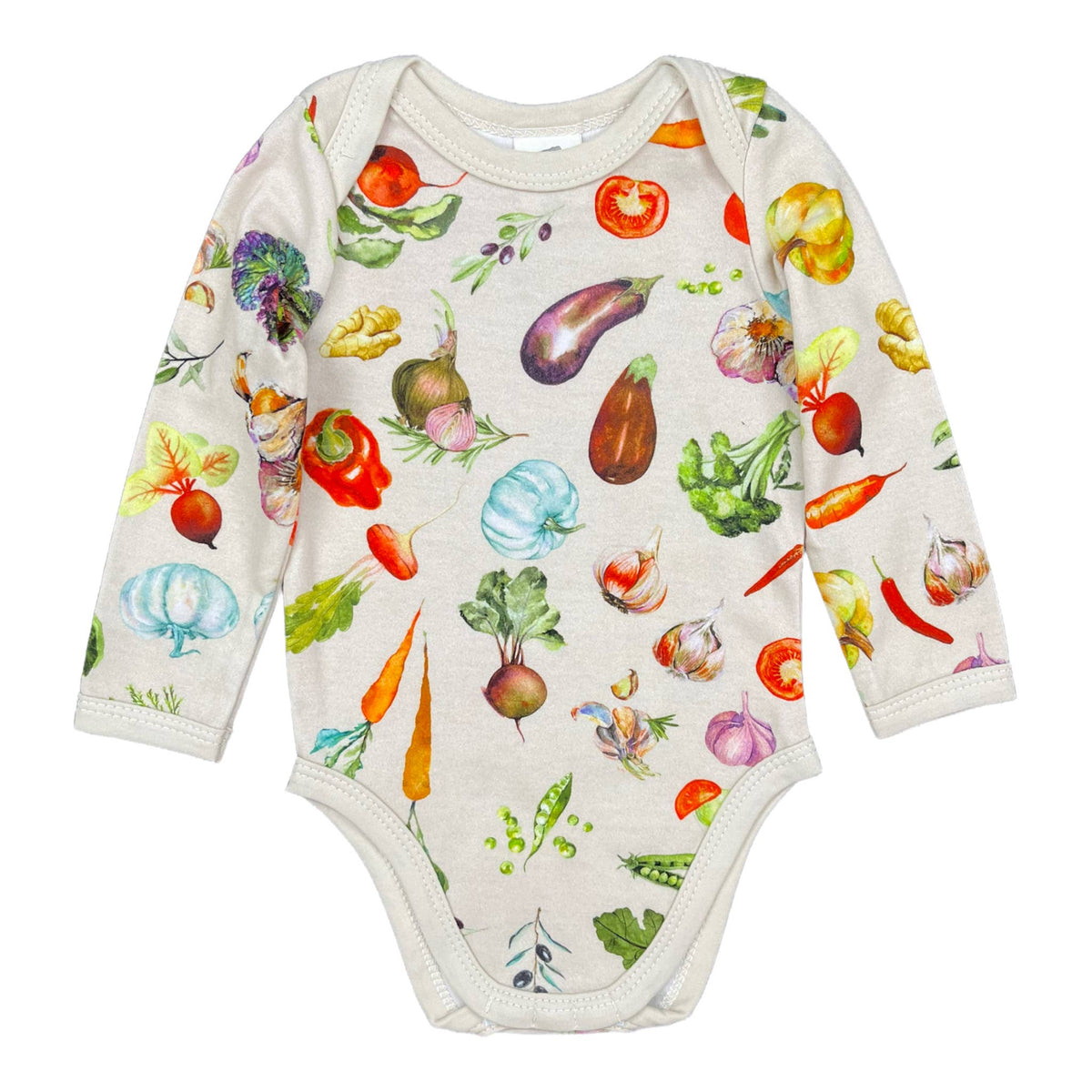 Long Sleeve Bodysuit  - Farmer's Market