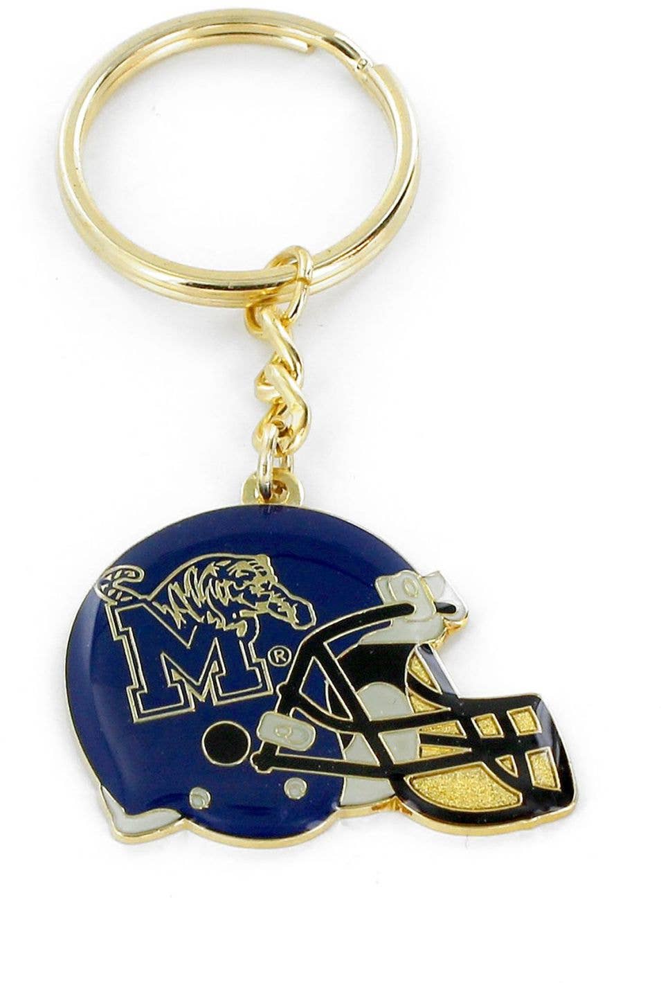 NCAA Memphis Tigers College Helmet Keychain
