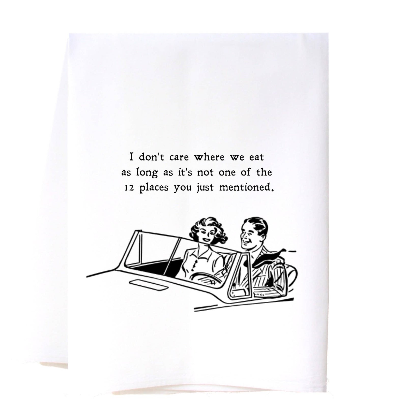 WHERE WE EAT FLOUR SACK TOWEL