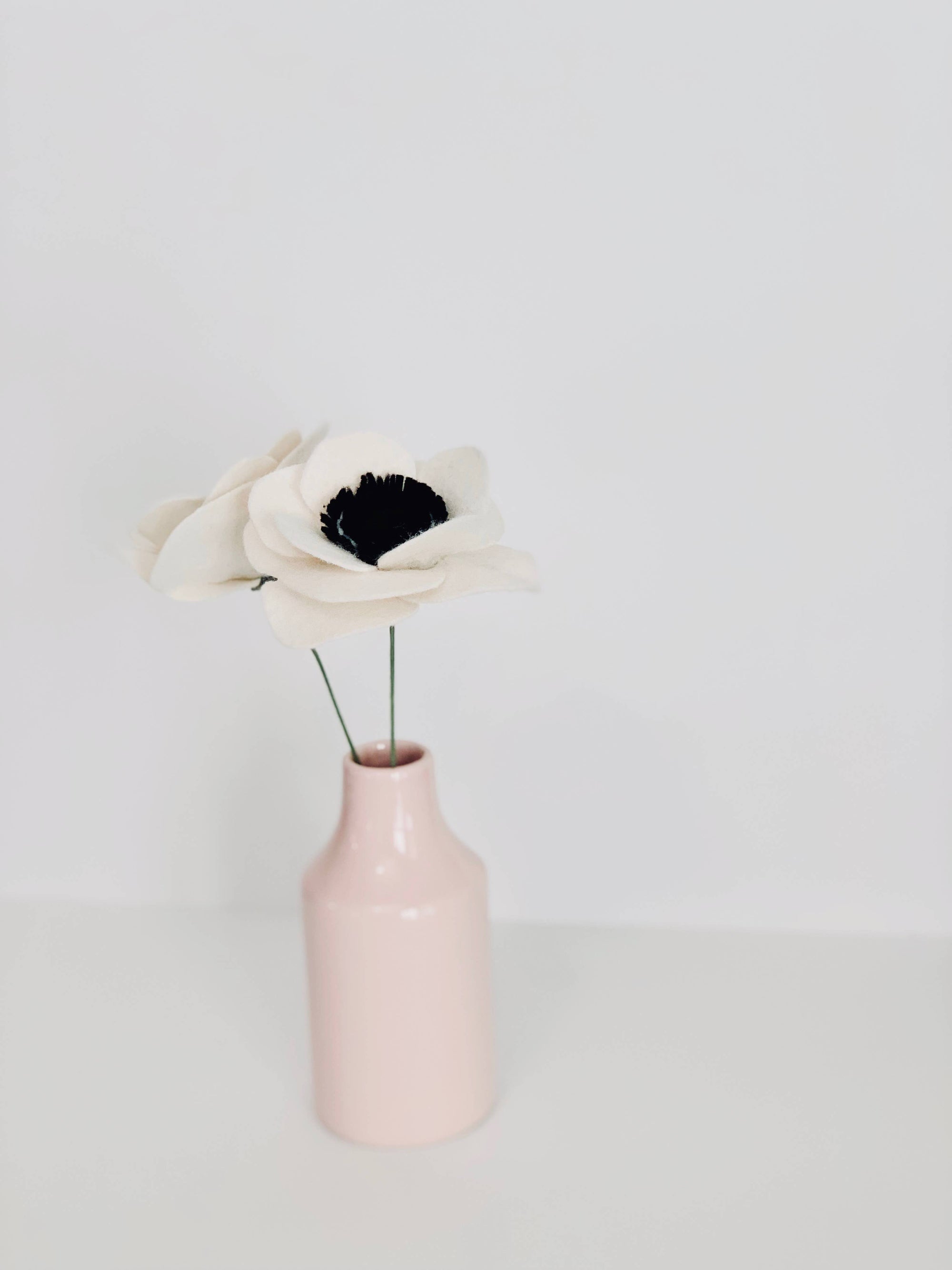 Anemone Felt Flower