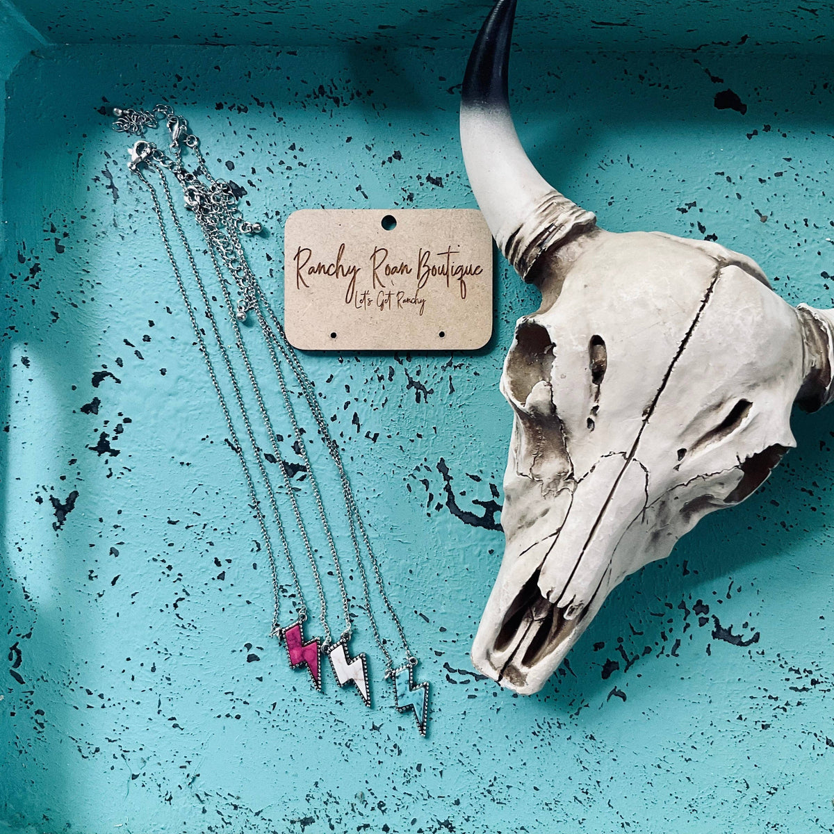 Necklace Thunder Stone Pendant