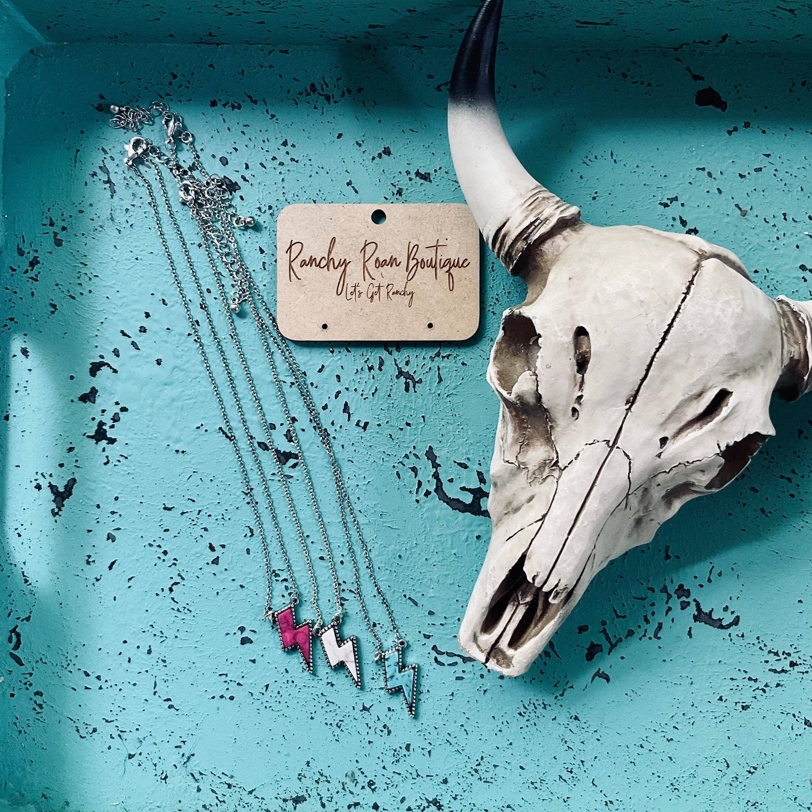 Necklace Thunder Stone Pendant