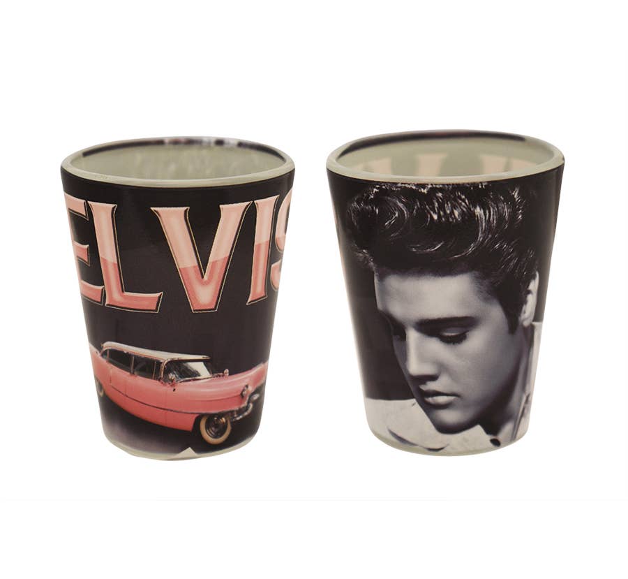 Elvis Shot Glass