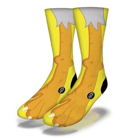 CRAZY CHICKEN LEGS  Funny Animal Socks