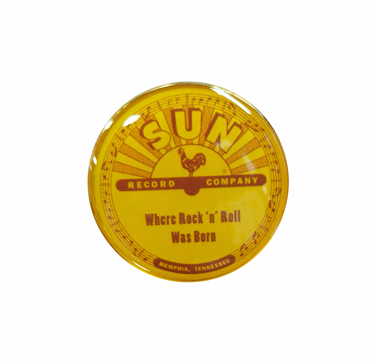 Sun Record Pin