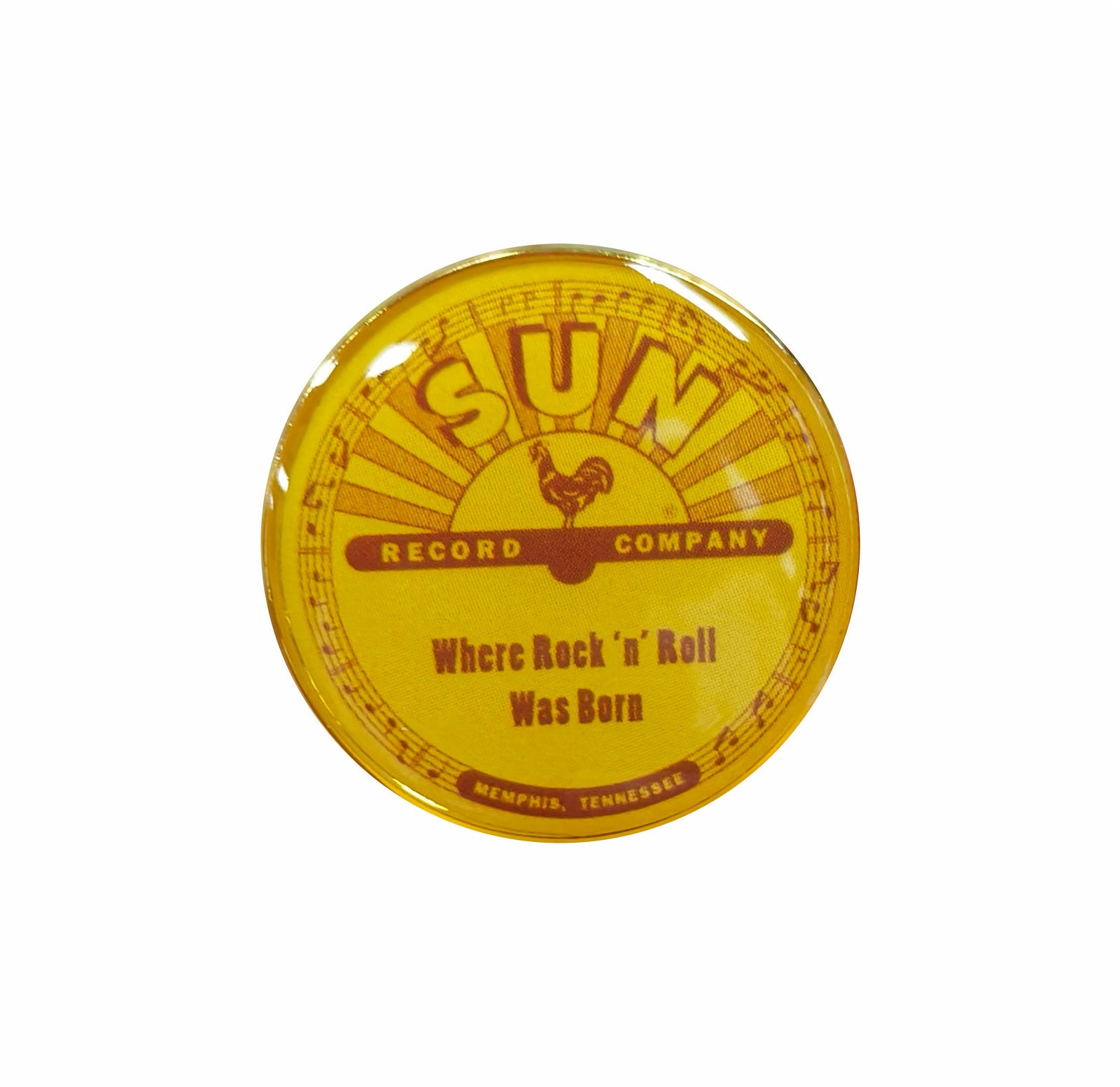 Sun Record Pin