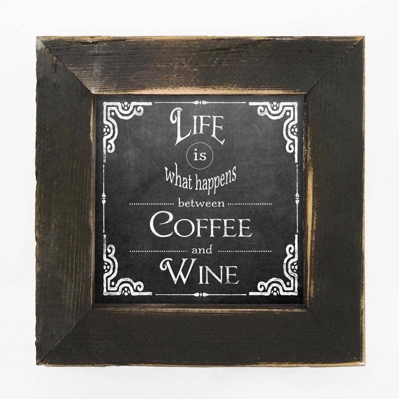 Chalk - Life coffee wine