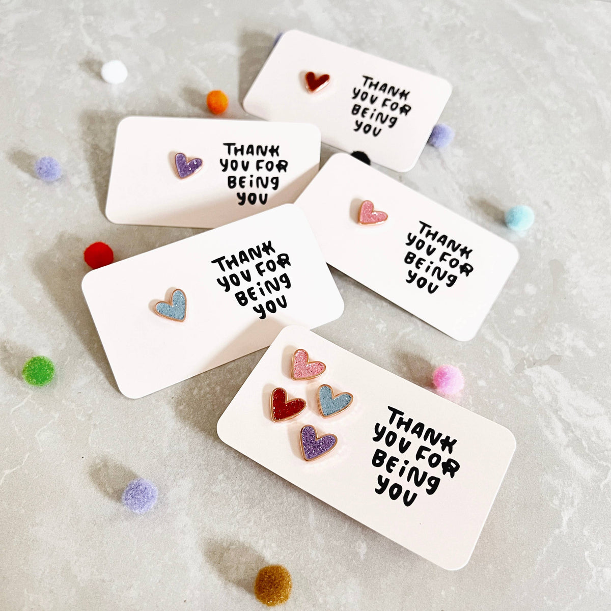Tiny Heart Enamel Pin