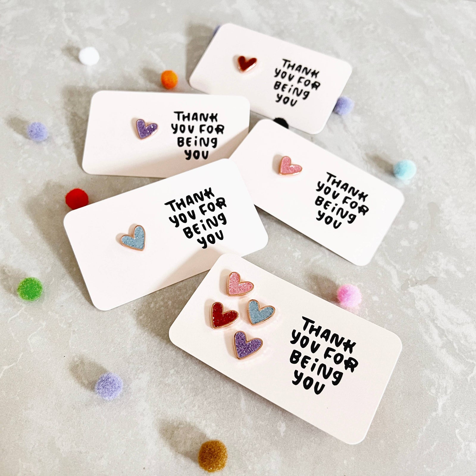Tiny Heart Enamel Pin