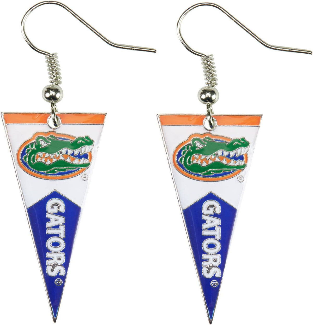 NCAA Florida Gators Pennant Earrings