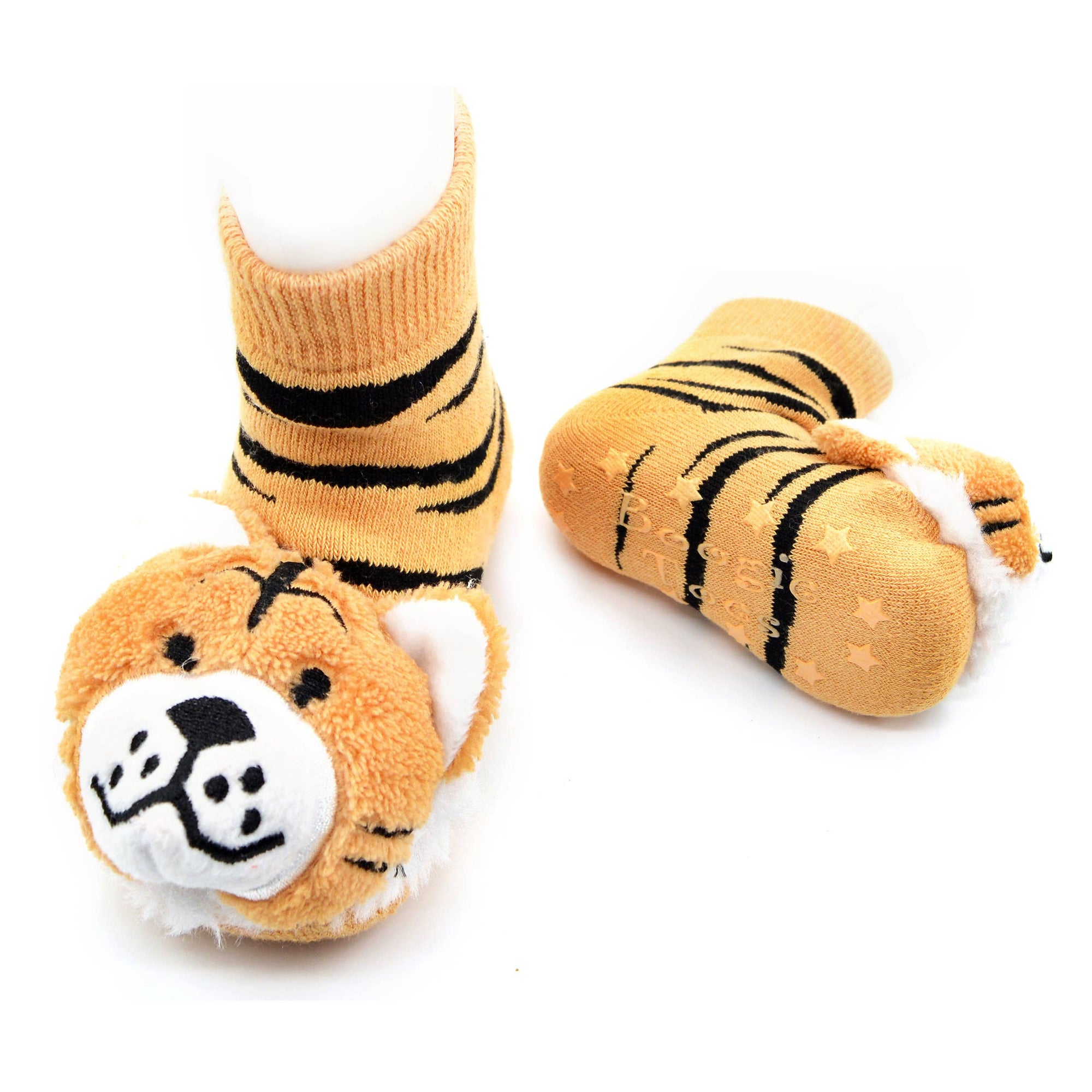Tiger Boogie Toes Rattle Socks: 0 - 1 Y
