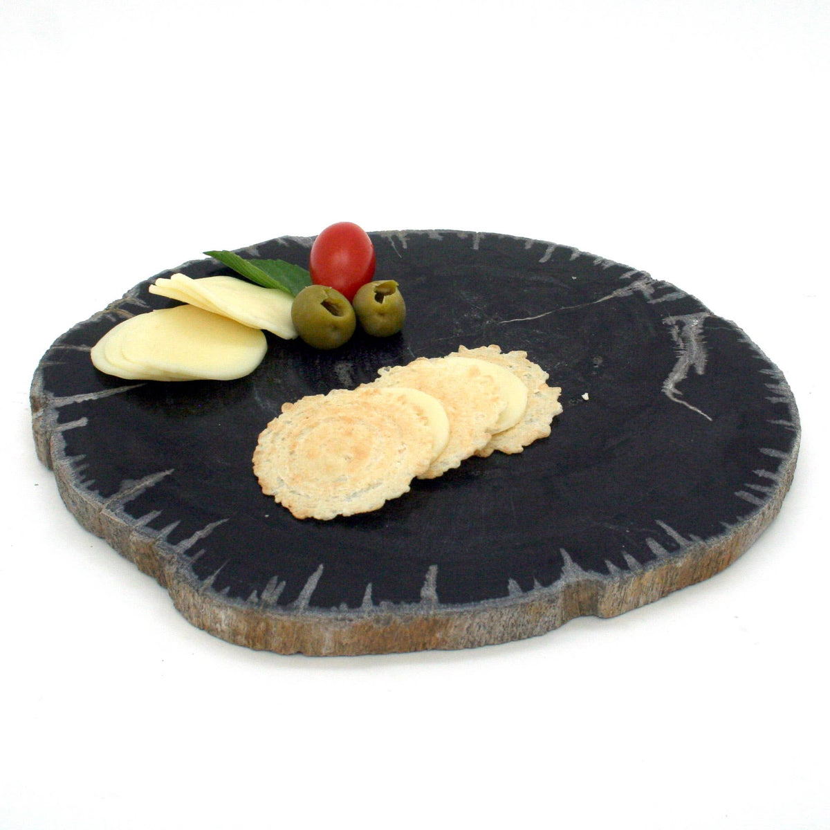 Petrified Wood Cheeseboard 6-8"