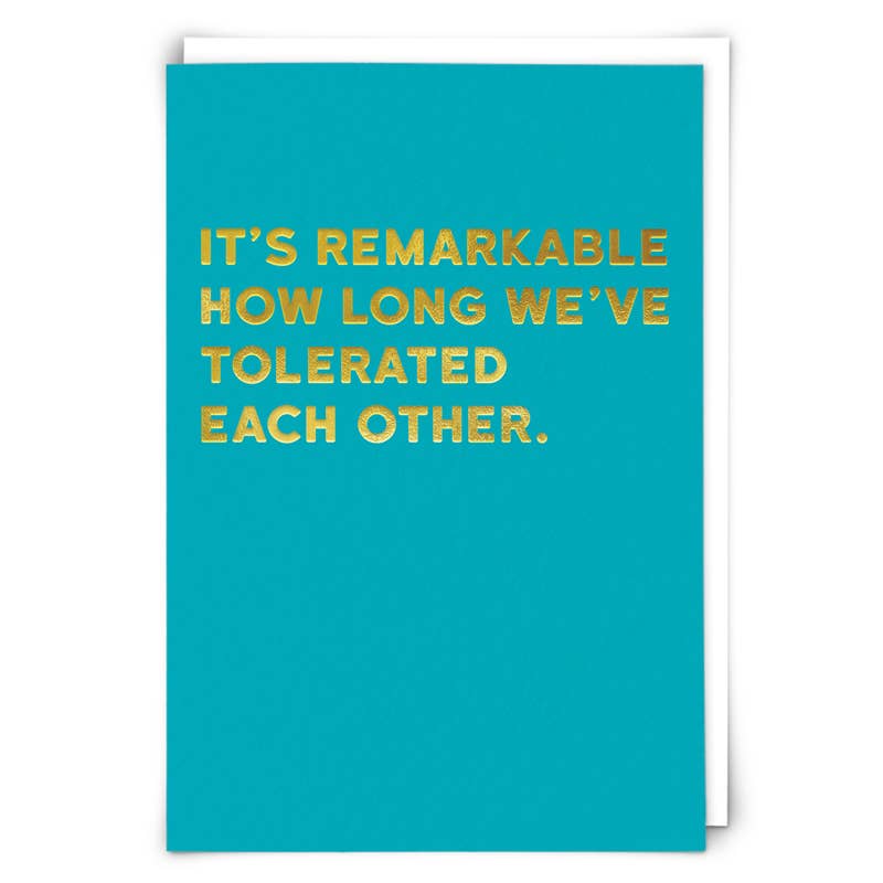 Remarkable Anniverasry Card